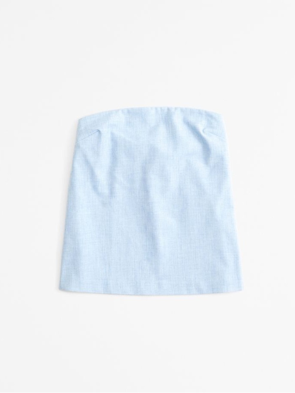 Abercrombie & Fitch Light Blue Strapless Mini